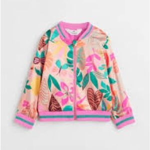 H&M Kids Satin Bomber Jacket